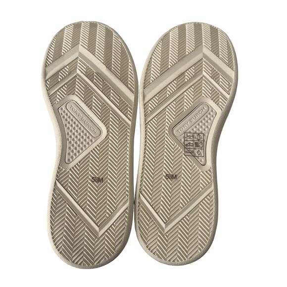 Tory Burch Howell Court Lyonnaise Low Top Floral Leather Sneaker … - Picture 13 of 13